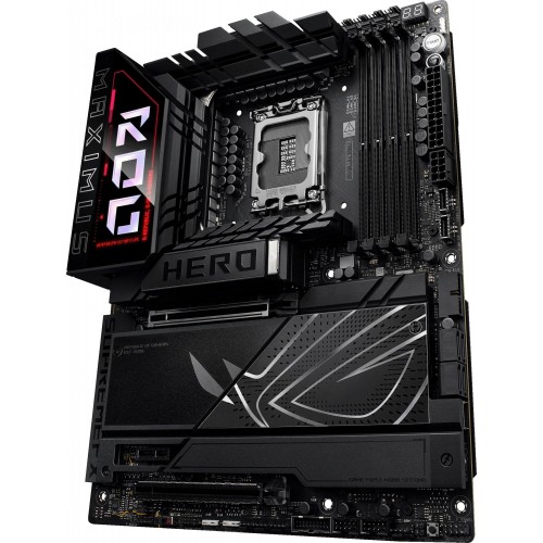 Купить материнскую плату Asus ROG MAXIMUS Z890 HERO для Intel Z890 с поддержкой DDR5, RAID и 5Gigabit Ethernet