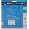 Кабель VGA Ningbo CAB016S-10m с ферритовыми кольцами - 10 метров, блистерная упаковка