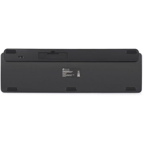 Клавиатура Оклик K859W USB Беспроводная Slim Multimedia - Серый/Черный цвет, Идеальный Выбор для Удобства работы