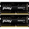 Память оперативная/ Kingston 16GB 3200MT/s DDR4 CL20 SODIMM (Kit of 2) FURY Impact Kingston