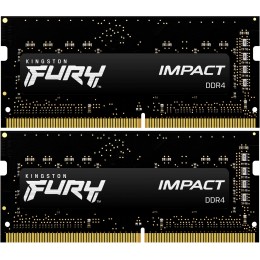 Память оперативная/ Kingston 16GB 3200MT/s DDR4 CL20 SODIMM (Kit of 2) FURY Impact