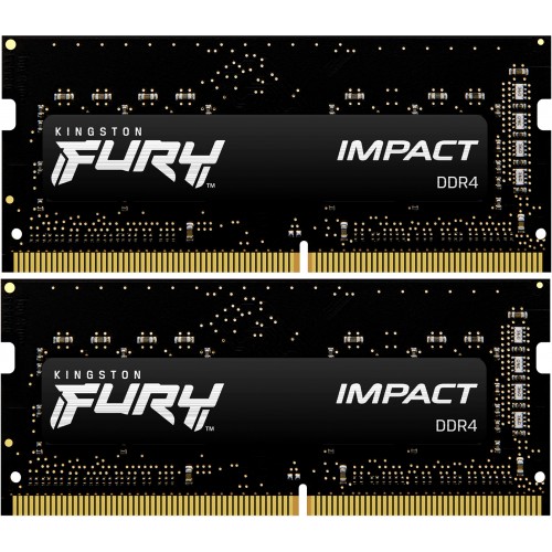 Память оперативная/ Kingston 16GB 3200MT/s DDR4 CL20 SODIMM (Kit of 2) FURY Impact Kingston