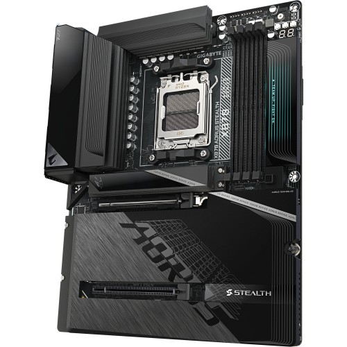 Материнская плата X870 A STEALTH: Высокая производительность и надежность для вашего ПК