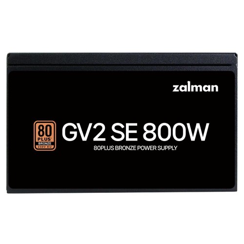 Блок питания ZALMAN ATX 800W 80+Bronze с APFC и 12 см вентилятором - Модель GV2 SE 800W ZM800-GV2SE