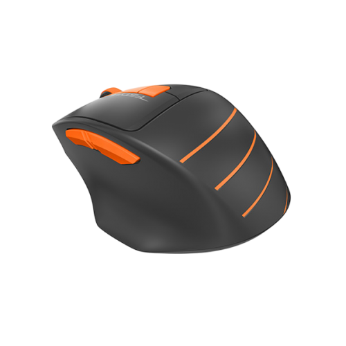 Мышь A4Tech Fstyler FG30S серый/оранжевый оптич. 2000dpi silent беспров. USB 6but (FG30S ORANGE) A4Tech