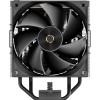Кулер для процессора Ocypus Iota A40 BK: Двухвентиляторная система, 220W, LED-температура, совместимость с AM5/AM4