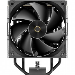 Кулер для процессора/ CPU Cooler Ocypus Iota A40 BK Dual Fan (220W, 4-pin PWM, LED temp., 156.7mm, Al/Cu, 4x6mm, 2x120mm, 77CFM, 29dBA, 2000RPM, S: 1851/1700/1200/115X, AM5/AM4, black)