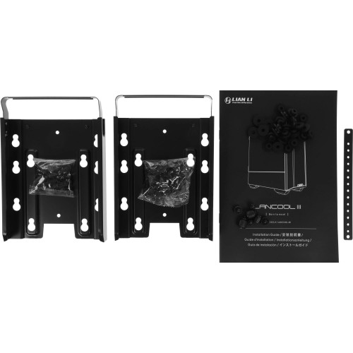 Корпус Lian-Li Lancool III черный ATX: 10x120mm, 3x140mm, 2xUSB 3.0 и аудиоразъем