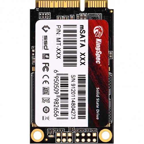 Купить SSD накопитель Kingspec mSATA 256Gb MT-256 MT Series - Высокая скорость и надежность для вашего устройства