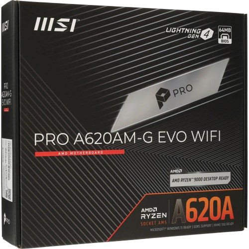 Материнская плата/ PRO A620AM-G EVO WIFI