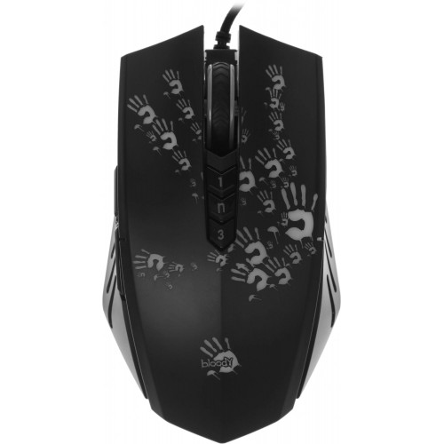 Мышь A4Tech Bloody A60A: Оптическая игровая мышь 6200dpi с 8 кнопками и USB подключением