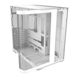 Корпус без блока питания/ Case Raijintek ATREUS BT7, Midi-Tower, TG, 7x120mm ARGB, 2xUSB-A 3.0 + 1xUSB Type-C , E-ATX, ATX, mATX, mITX White