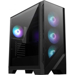 Корпус MSI MAG Forge 321R Airflow черный без БП ATX 2xUSB3.0 audio bott PSU