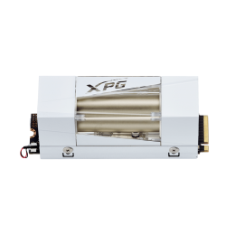 Твердотельный накопитель/ ADATA SSD XPG MARS 980 STORM, 1000GB, M.2(22x80mm), NVMe, PCIe 5.0 x4, 3D NAND, R/W 14000/10000MB/s, IOPs 1 600 000/1 650 000, TBW 740, DWPD 0.4, with Heat Sink (5 лет)