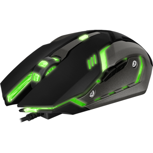 Игровая мышь SVEN RX-G740 USB (5+1кл. бесш. кл. 800-2400DPI, SoftTouch, подсветка) Sven