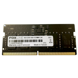 Память оперативная/ Foxline SODIMM 8GB 5600 DDR5 CL 46