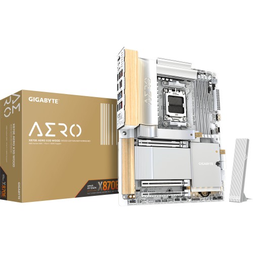 Материнская плата X870E AERO X WOOD - Высокая производительность и стильный дизайн для геймеров