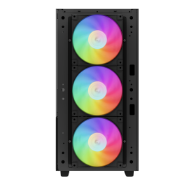 Корпус ПК без блока питания/ Case Deepcool CH560 DIGITAL, Midi-Tower, TG, 3x140mm ARGB, 1x120mm ARGB, 1xUSB-A 3.0, 1xUSB 3.2 Type-C, E-ATX, ATX, mATX, mITX Black