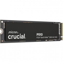 Твердотельный накопитель/ Crucial SSD P510, 2000GB, M.2(22x80mm), NVMe, PCIe 5.0 x4, TLC, R/W 10000/8700MB/s, IOPs н.д./н.д., TBW 1200, DWPD 0.5 (12 мес.)