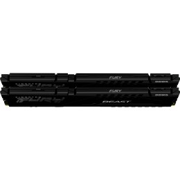 Память оперативная/ Kingston 32GB 5200MT/s DDR5 CL40 DIMM (Kit of 2) FURY Beast Black XMP