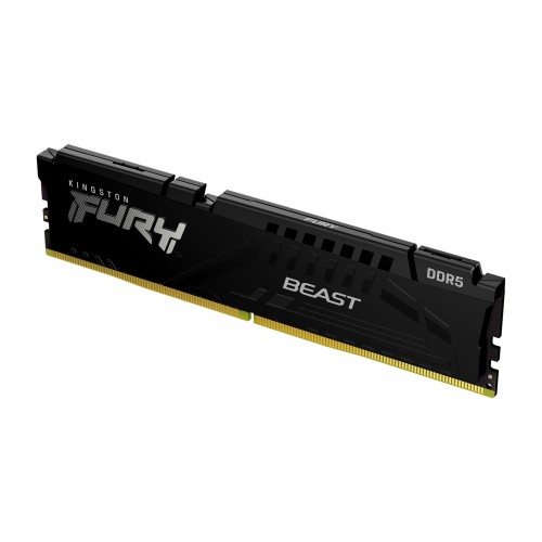 Купить оперативную память Kingston 32GB 5600MHz DDR5 CL36 DIMM FURY Beast Black – Высокая производительность для геймеров и профессионалов