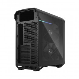 Корпус ПК без блока питания/ Case Fractal Design Torrent Compact TG Dark Tint, Midi-Tower, 2x180mm, 2xUSB-A 3.2 + 1xUSB 3.2 Type-C E-ATX, SSI-CEB, ATX, mATX, mITX Black