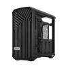 Корпус ПК без блока питания/ Case Fractal Design Torrent Compact TG Dark Tint, Midi-Tower, 2x180mm, 2xUSB-A 3.2 + 1xUSB 3.2 Type-C E-ATX, SSI-CEB, ATX, mATX, mITX Black Fractal Design