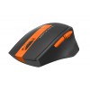 Мышь A4Tech Fstyler FG30S серый/оранжевый оптич. 2000dpi silent беспров. USB 6but (FG30S ORANGE) A4Tech