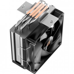 Кулер для процессора/ CPU Cooler Ocypus Delta A40 Elite BK (220W, 4-pin PWM, 156.7mm, Al/Cu, 4x6mm, 1x120mm, 73CFM, 29dBA, 2000RPM, S: 1851/1700/1200/115X, AM5/AM4, black)