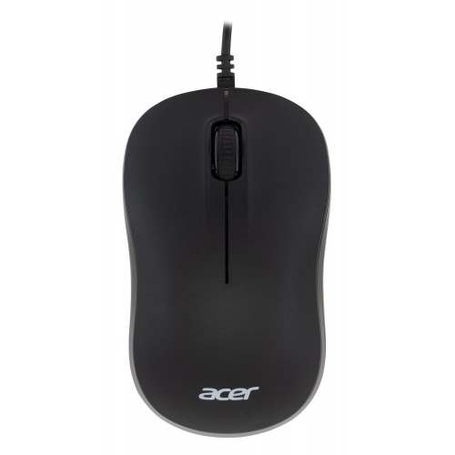 Оптическая мышь Acer OMW140 черная с разрешением 1200dpi и USB - идеальный выбор для комфортной работы
