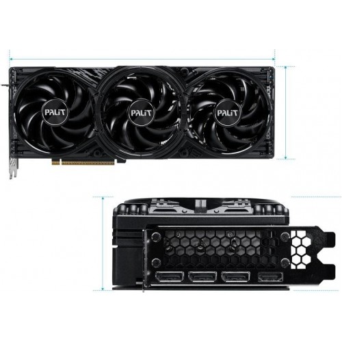 Видеокарта Palit RTX 5080 16GB GAMINGPRO OC - Высокая производительность для геймеров