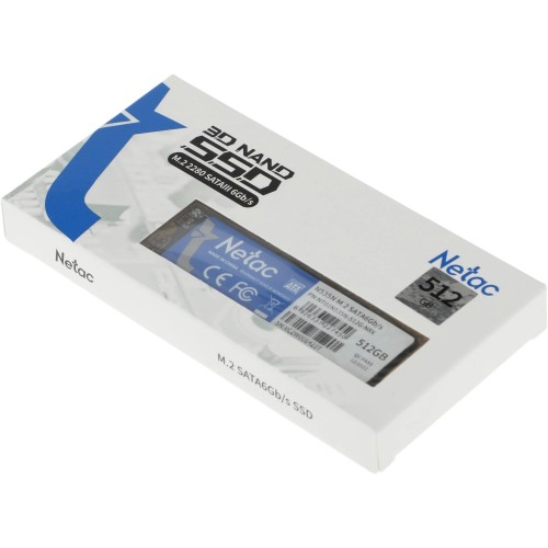 Купить твердотельный накопитель Netac SATA-III 512GB NT01N535N-512G-N8X M.2 2280 для высокой производительности системы