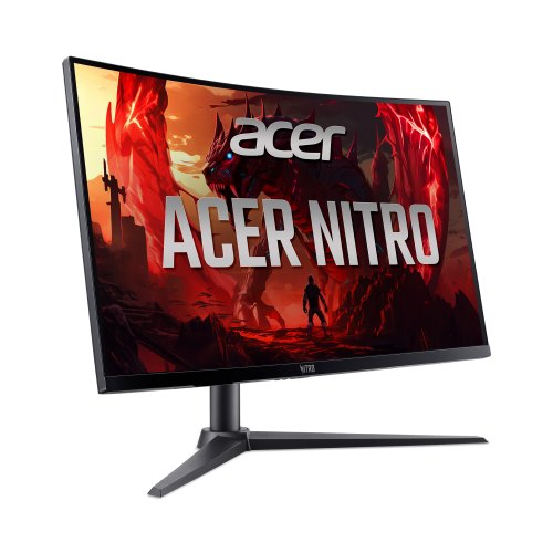 Монитор/ ACER Nitro XZ270UX6bmiiphx 27'', ZeroFrame, Curved 1500R, Black, 16:9, VA, 2560x1440, 1 / 0,5 (GTG, Min.)ms, 250cd, 220Hz, 2xHDMI(2.1) + 1xDP(1.4) + SPK + Audio Out, Speakers 2Wx2, sync: FreeSync Premium, hdr: HDR 10, hadj 120, Vesa:75x