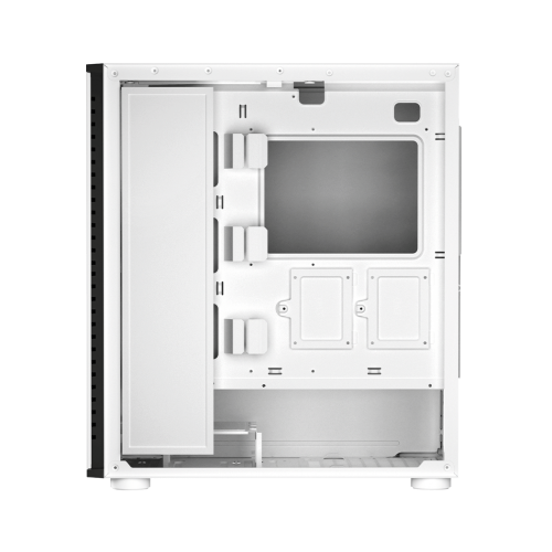 Корпус без блока питания/ Case PCCooler IE200 WH, Midi-Tower, TG, 1x120mm ARGB, 1xUSB-A 3.0 + 2xUSB-A 2.0, E-ATX, ATX, mATX, mITX White PcCooler