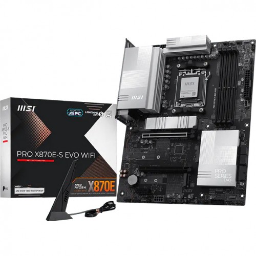 Материнская плата PRO X870E-S EVO WIFI: Высокая производительность и надежность для вашего ПК