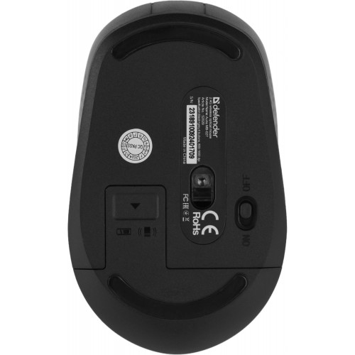 Мышь DEFENDER WRL AURIS MB-027 GREY 52029