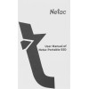 Накопитель SSD Netac USB-C 960Gb NT01Z7S-960G-32BK Z7S 2.5" черный