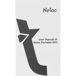 Накопитель SSD Netac USB-C 960Gb NT01Z7S-960G-32BK Z7S 2.5" черный