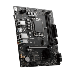 Материнская плата/ MB MSI INTEL H610 s1700, 2xDDR5(96GB), D-SUB/HDMI 1.4, 1xPCIe 4.0x16, 1xPCIe 3.0, 1xLAN, 4xSATA 6Gb/s, 1xM.2, 2xUSB 3.2, 4xUSB 2.0, 1xPS/2, mATX