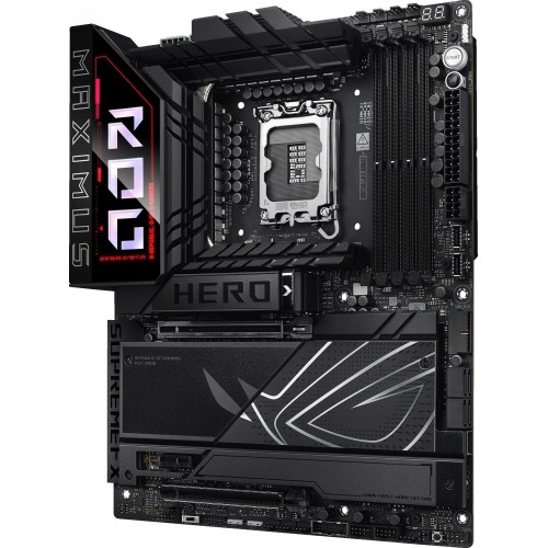 Купить материнскую плату Asus ROG MAXIMUS Z890 HERO для Intel Z890 с поддержкой DDR5, RAID и 5Gigabit Ethernet