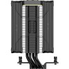 Кулер для процессора Ocypus Iota A40 BK: Двухвентиляторная система, 220W, LED-температура, совместимость с AM5/AM4