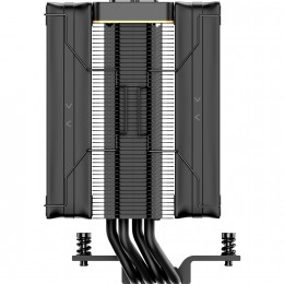 Кулер для процессора/ CPU Cooler Ocypus Iota A40 BK Dual Fan (220W, 4-pin PWM, LED temp., 156.7mm, Al/Cu, 4x6mm, 2x120mm, 77CFM, 29dBA, 2000RPM, S: 1851/1700/1200/115X, AM5/AM4, black)