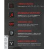 Клавиатура A4Tech Q100 USB для геймеров с LED подсветкой и кабелем 1.8м - Черная