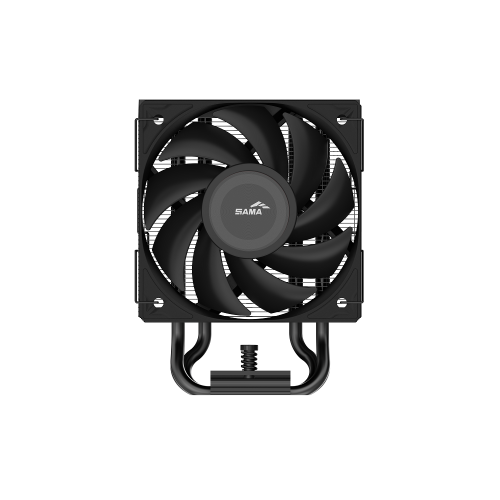 Кулер для процессора/ CPU Cooler SAMA X30 (180W, 4-pin PWM, 133.5mm, 3x6mm, 1x100mm, 50.1CFM, 35.2dBA, 2600RPM, S: 1851/1700/1200/115X, AM5/AM4, black) SAMA