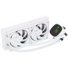 Система жидкостного охлаждения/ Water Cooling System Thermalright Frozen Horizon 240 Digital (240mm, LED temp., White, ARGB/ Fans: 2x120mm, 68.9CFM, 28.2dBA, 2000RPM/ Pump height 53.2mm, Rad thickness 27mm/ S: 1700, 1200, 1851, 115X, AM5, AM4) Thermalrigh