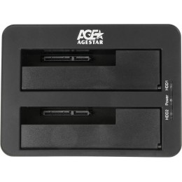 Док-станция для HDD AgeStar 3UBT8 SATA III USB3.0 пластик/алюминий черный 2 [3UBT8]