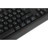 Клавиатура A4Tech Q100 USB для геймеров с LED подсветкой и кабелем 1.8м - Черная