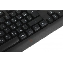 Клавиатура A4Tech Q100 черный USB for gamer LED (Q100 USB) кабель 1.8м