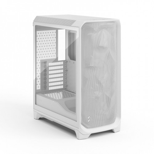 Корпус ПК без блока питания/ Case Fractal Design Meshify 3 TG Clear Tint, Midi-Tower, 3x140mm, 2xUSB-A 3.2 + 1xUSB 3.2 Type-C E-ATX, ATX, mATX, mITX, White Fractal Design