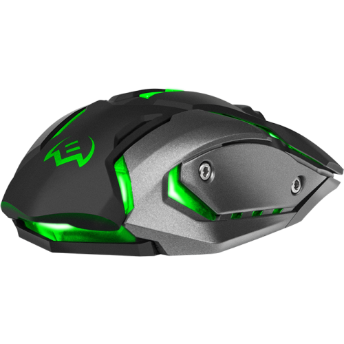 Игровая мышь SVEN RX-G740 USB (5+1кл. бесш. кл. 800-2400DPI, SoftTouch, подсветка) Sven